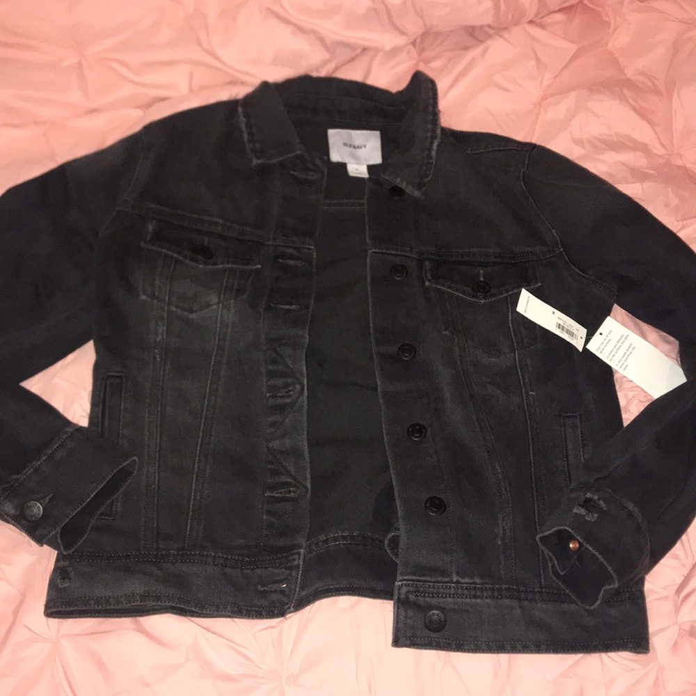 Brand New Black Denim Jacket